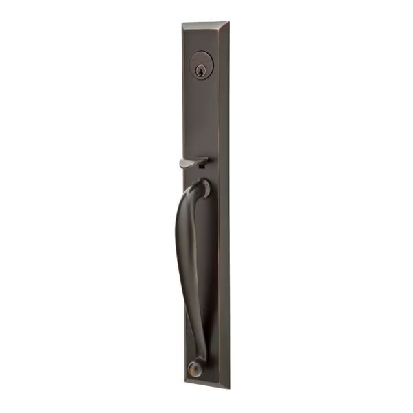 Oil Rubbed Bronze Handleset 3052HEUS10BRH, EMTEK, Mfr# 3052HEUS10BRH